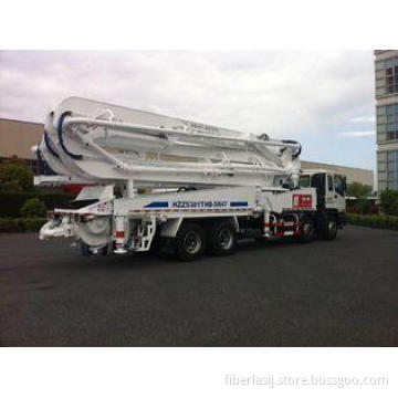 47m Concrete Pump Trucks 8x4 / Cement Pumping Equipment Wit